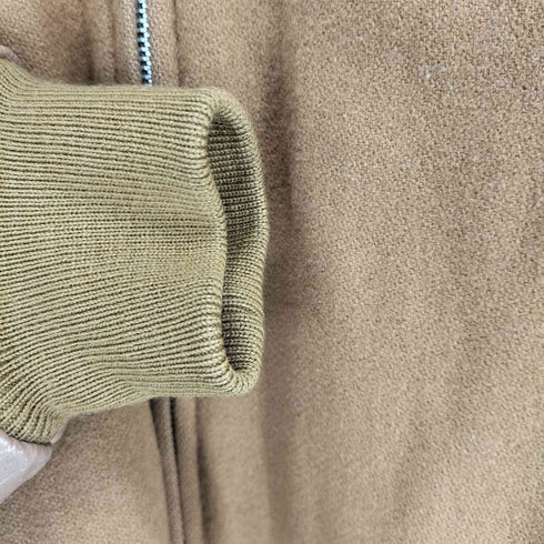 SCOOP BOYS カウレザー切替刺繍スタジャン メンズ FREE