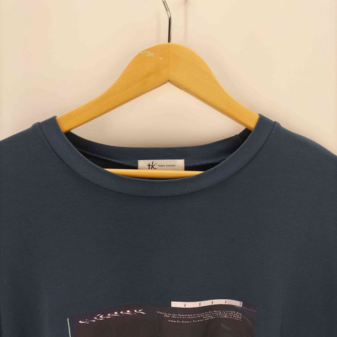 ティーケータケオキクチ tk. TAKEO KIKUCHI ディストーションTシャツ メンズ JPN:L