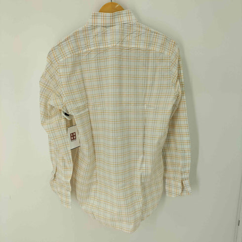イザイア ISAIA ボタンダウン チェックシャツ メンズ