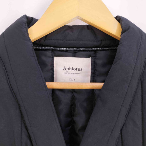 Aphlotus ストライプキルティング ショート丈ダッフルブルゾン メンズ JPN:S