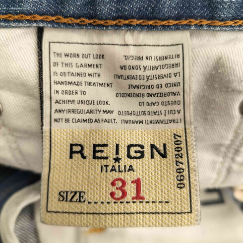 REIGN ダメージ加工 デニムパンツ メンズ 31