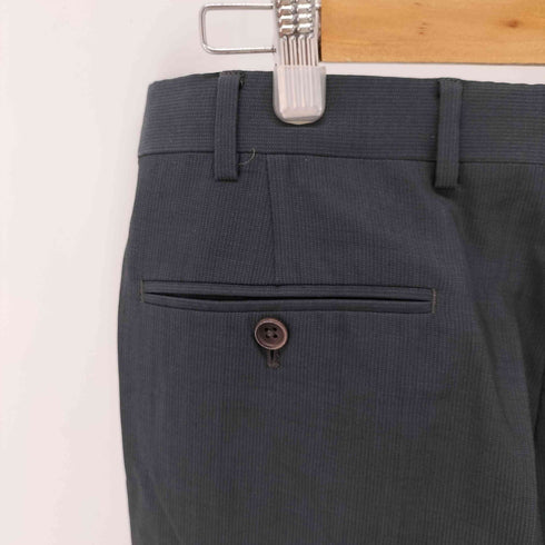 アルマーニコレツィオーニ ARMANI COLLEZIONI ウールセンタープレススラックス メンズ