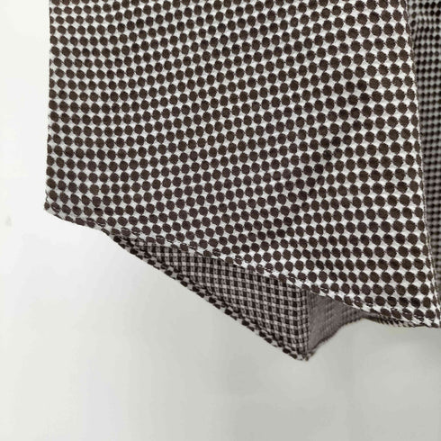 ジャンネット giannetto SLIM FIT 総柄 ロングスリーブシャツ メンズ L