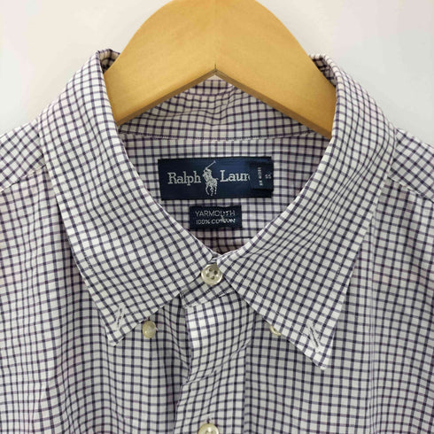 ポロバイラルフローレン Polo by RALPH LAUREN YARMOUTH スモールポニー刺繍 チェック柄シャツ メンズ 17 34/35