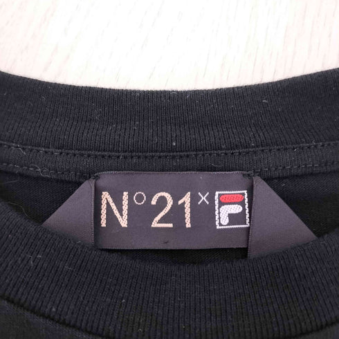 ヌメロヴェントゥーノ N°21 メッシュレイヤードデザインTシャツ メンズ import:L