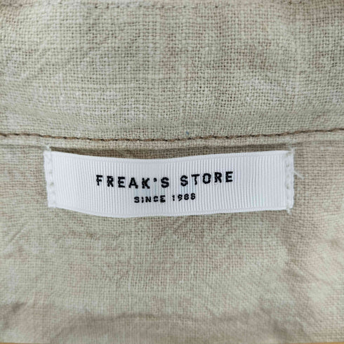 フリークスストア FREAKS STORE コットンリネン リボンマルチポケットベスト レディース FREE