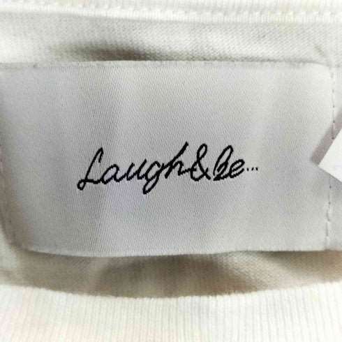 Laugh&Be アーム 背面 プリント ロングスリーブTシャツ メンズ LL