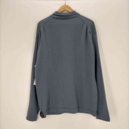 オーラリー AURALEE SUPER FINE WOOL KNIT SHIRTS メンズ JPN:4