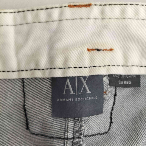 アルマーニエクスチェンジ ARMANI EXCHANGE バックポケットステッチデザイン スキニーデニム メンズ 30REG