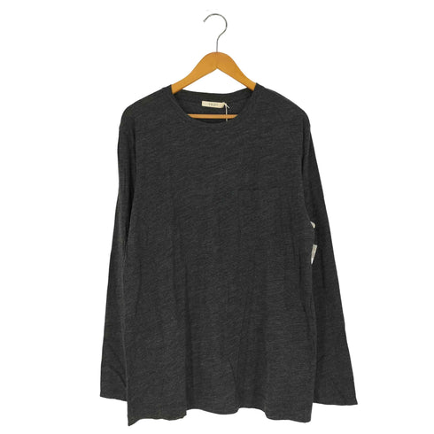 VALET ウール レギュラーフィット クルーネック ロングスリーブTシャツ メンズ JPN:L