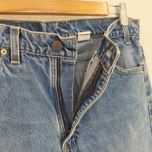 リーバイス Levis MADE IN USA 505 ボタン裏575刻印 リメイク加工 デニムパンツ メンズ 33inch