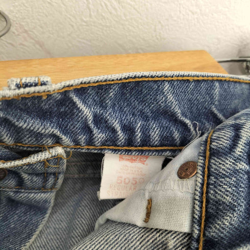 リーバイス Levis MADE IN USA 505 ボタン裏575刻印 リメイク加工 デニムパンツ メンズ 33inch
