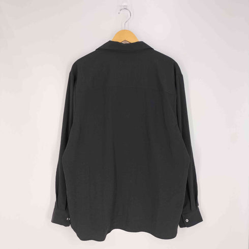 シンプリシテェ SIMPLICITE WRINKLED ROUND オープンカラーシャツ メンズ JPN:L