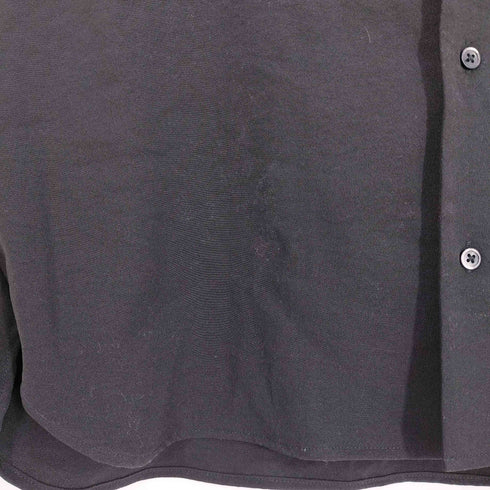 シンプリシテェ SIMPLICITE WRINKLED ROUND オープンカラーシャツ メンズ JPN:L