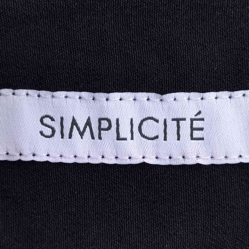シンプリシテェ SIMPLICITE WRINKLED ROUND オープンカラーシャツ メンズ JPN:L