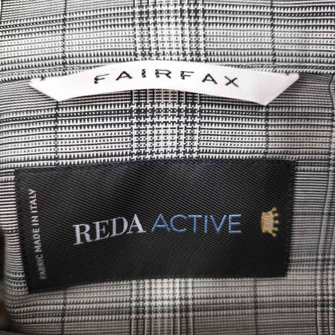 フェアファクス FAIRFAX REDA ACTIVE チェックボックスシャツ メンズ JPN:XL