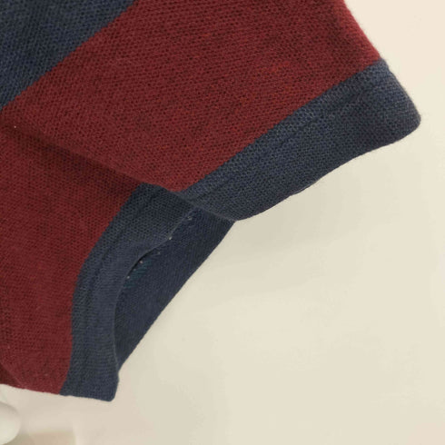 ジェイプレス J.PRESS SLIM URBAN FIT ボーダー ポロシャツ メンズ LL