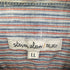 スティーブンアラン Steven Alan BLKr リネン ストライプ L/S シャツ メンズ JPN:XL