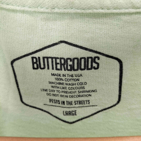 バターグッズ BUTTER GOODS Trust Nobody T-Shirt メンズ import:L