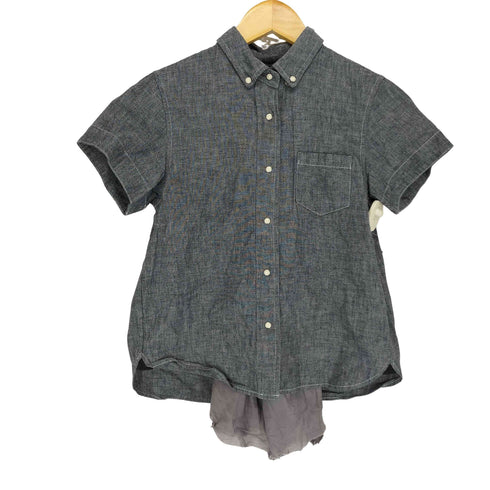 サカイ Sacai ドッキングデニムS/S シャツ レディース JPN:2