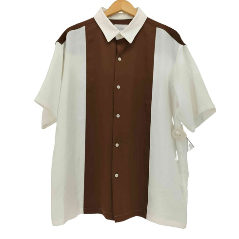 ステュディオス STUDIOUS 23SS カラーブロックドビークロスS/Sシャツ メンズ JPN:2