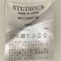 ステュディオス STUDIOUS 23SS カラーブロックドビークロスS/Sシャツ メンズ JPN:2
