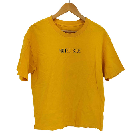 ホテルブルー HOTEL BLUE フロントプリントTシャツ メンズ import:L