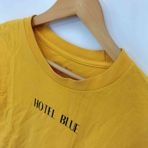 ホテルブルー HOTEL BLUE フロントプリントTシャツ メンズ import:L