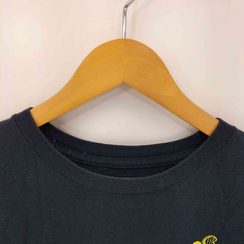 パスポート PASSPORT 両面プリント クルーネックTシャツ メンズ import:M