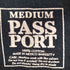 パスポート PASSPORT 両面プリント クルーネックTシャツ メンズ import:M