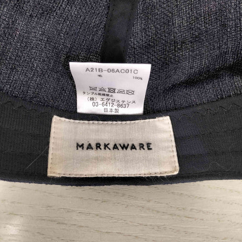 マーカウェア markaware SPORTS HAT SUPER120s WOOL TROPICAL メンズ