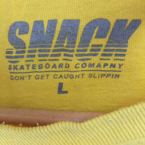snack skateboards フロントプリントTシャツ メンズ import:L