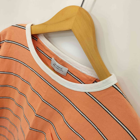 サタデーズニューヨークシティ Saturdays NYC コットンボーダーL/S Tシャツ メンズ JPN:M