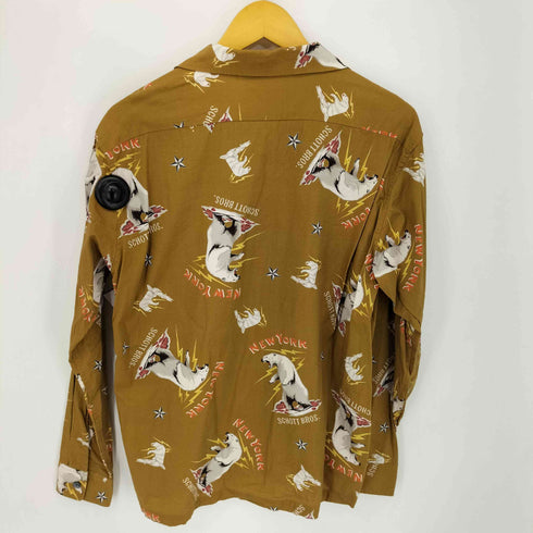 ショット Schott LS HAWAIIAN SHIRT ”POLER BEAR メンズ JPN:M