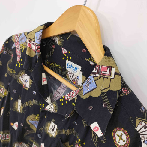 ショット Schott HASWAIIAN SHIRT LAS VEGAS メンズ JPN:M