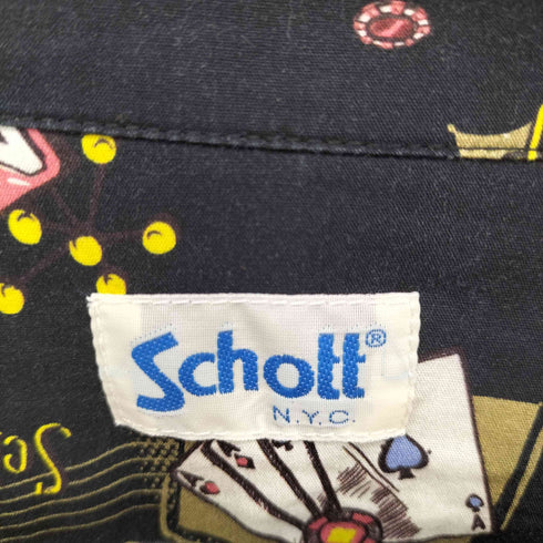 ショット Schott HASWAIIAN SHIRT LAS VEGAS メンズ JPN:M