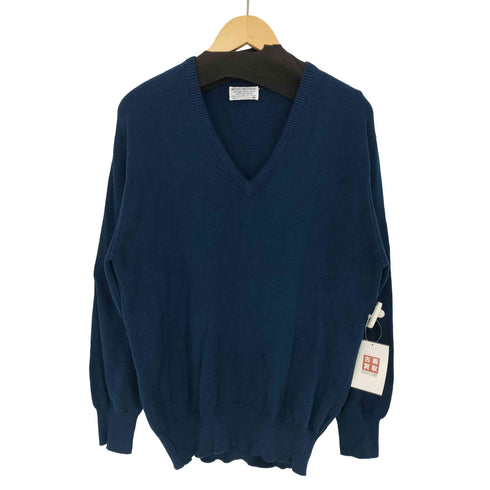ブルックスブラザーズ BROOKS BROTHERS 80s USA製 SEA ISLAND COTTON Vネックコットンニット メンズ 40