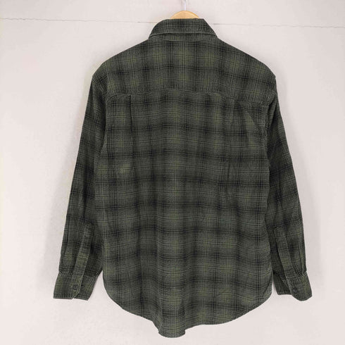 ウールリッチ WOOLRICH 香港製 総柄レギュラーカラーシャツ メンズ M