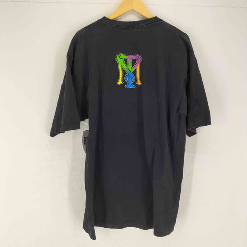 SCARFACE スカルラメプリント 半袖Tシャツ カットソー メンズ