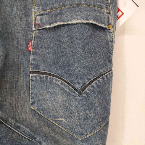 リーバイス Levis 立体裁断リメイクワイドデニム メンズ