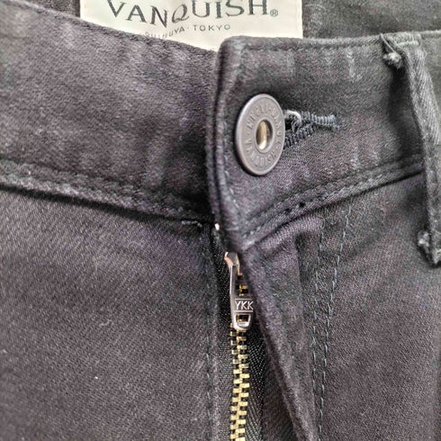 ヴァンキッシュ VANQUISH Solid cropped stretch Skinny Denim pants メンズ 28