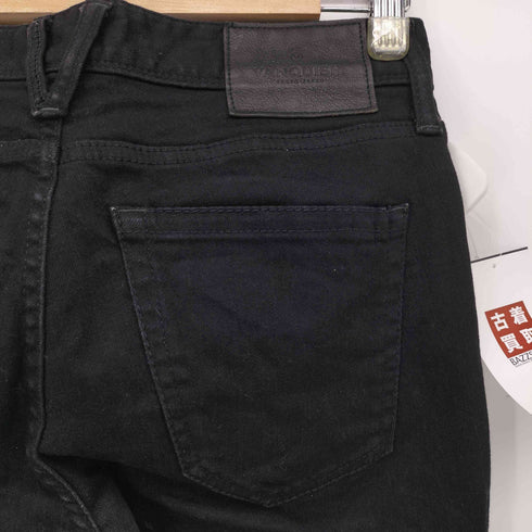 ヴァンキッシュ VANQUISH Solid cropped stretch Skinny Denim pants メンズ 28
