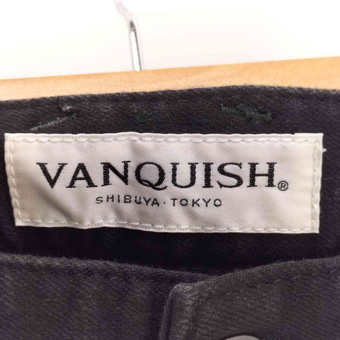 ヴァンキッシュ VANQUISH Solid cropped stretch Skinny Denim pants メンズ 28