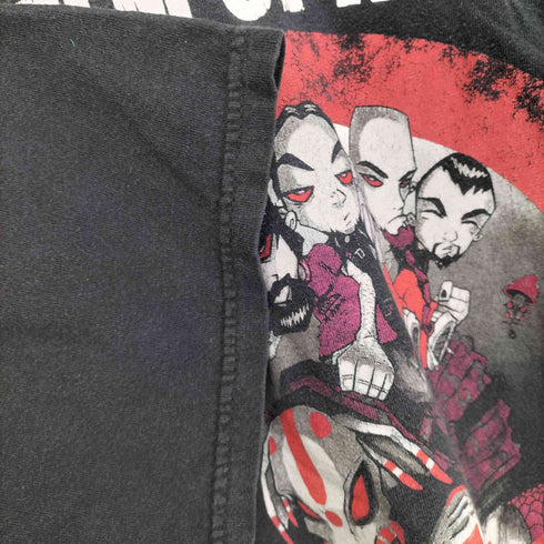 アルスタイルアパレルアクティブウェアー ALSTYLE APPAREL & ACTIVEWEAR フロントプリントバンドTシャツ メンズ JPN:XL