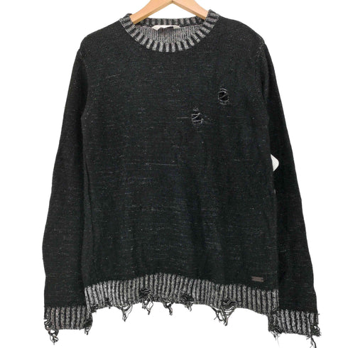 センス SSEINSE クラッシュド プルオーバー ニット メンズ import:S