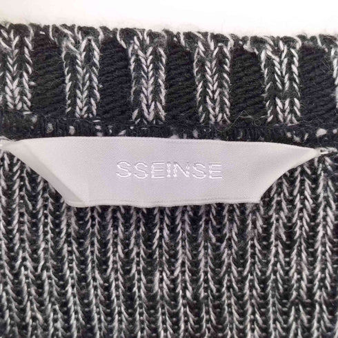 センス SSEINSE クラッシュド プルオーバー ニット メンズ import:S