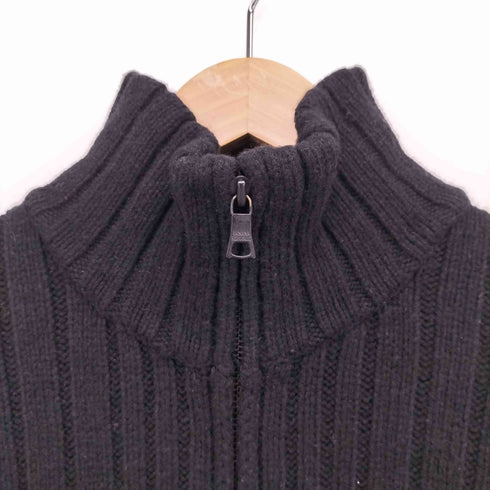 バナナリパブリック BANANA REPUBLIC LAMBSWOOL カシミヤ混 ドライバーズ ニット メンズ import:S