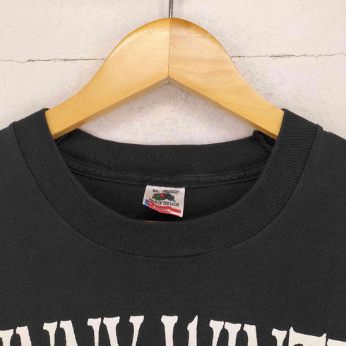 フルーツオブザルーム FRUIT OF THE LOOM 90s シングルステッチ MADE IN USA 両面プリントS/S TEE メンズ JPN:XL