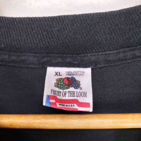 フルーツオブザルーム FRUIT OF THE LOOM 90s シングルステッチ MADE IN USA 両面プリントS/S TEE メンズ JPN:XL