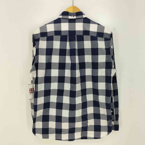 ブルックスブラザーズレッドフリース BROOKS BROTHERS REDFLEECE ブロックチェック ボタンダウンシャツ メンズ import:M